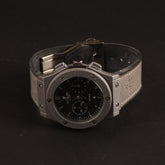 Mens Wrist Watch Grey Design HB Black